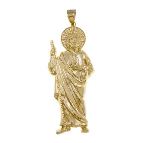 10K GOLD ST. JUDE PENDANT 46.3G