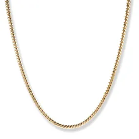 18ct Yellow Gold Curb Link Chain with Lobster Clasp C-3801