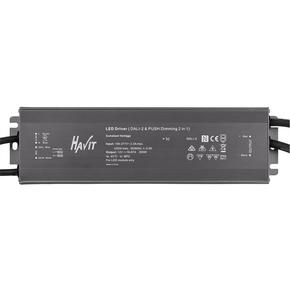 24V Dali   Push Dim Dimmable Led Driver In 30W/60W/100W/150W/200W Havit Commercial - Hcp-522X31