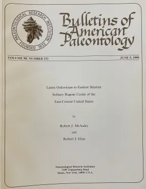 333 Late Ordovician to Early Silurian Solitary Rugose Corals of East-Central US