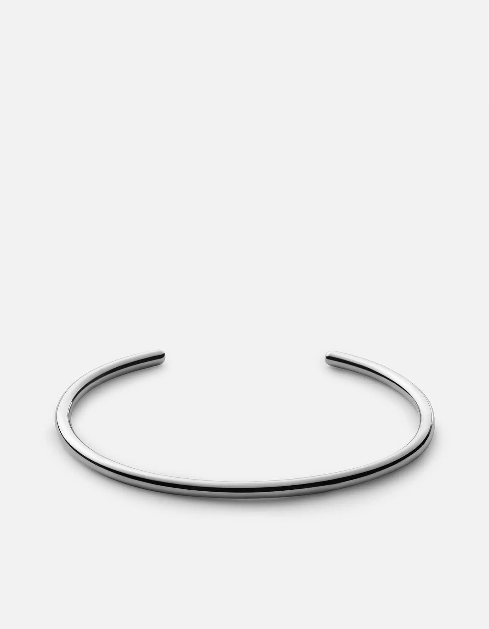 3mm Beam Cuff, Sterling Silver