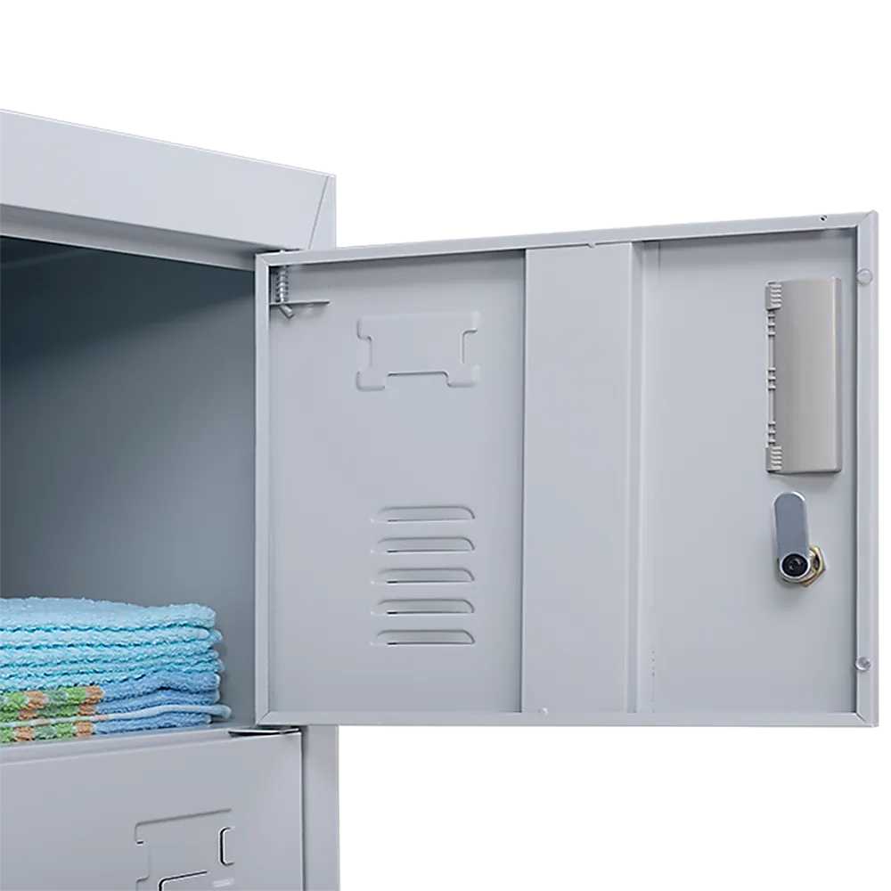 6-Door Locker for Office Gym Shed School Home Storage