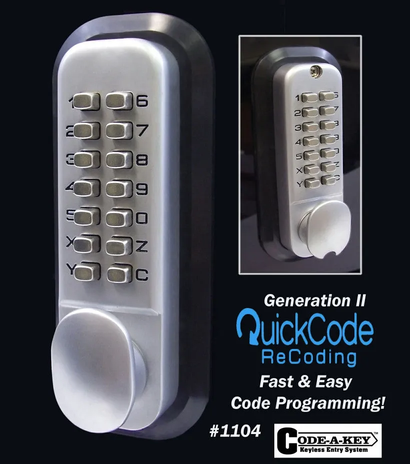 All-Weather Double Keypad Mechanical Keyless Door Lock