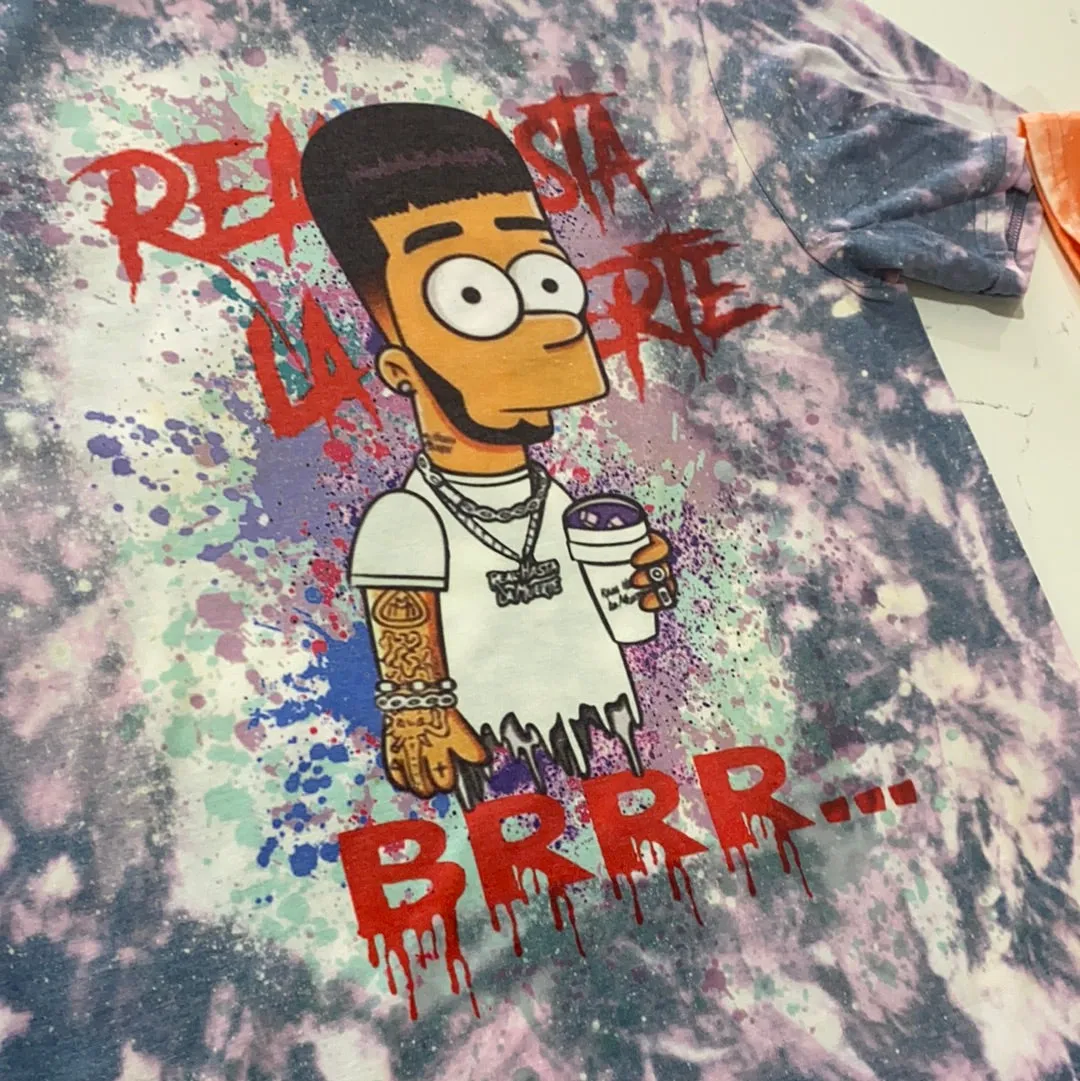 Anuel. Brrrr… bleached tee