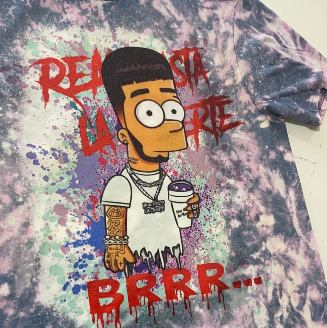 Anuel. Brrrr… bleached tee