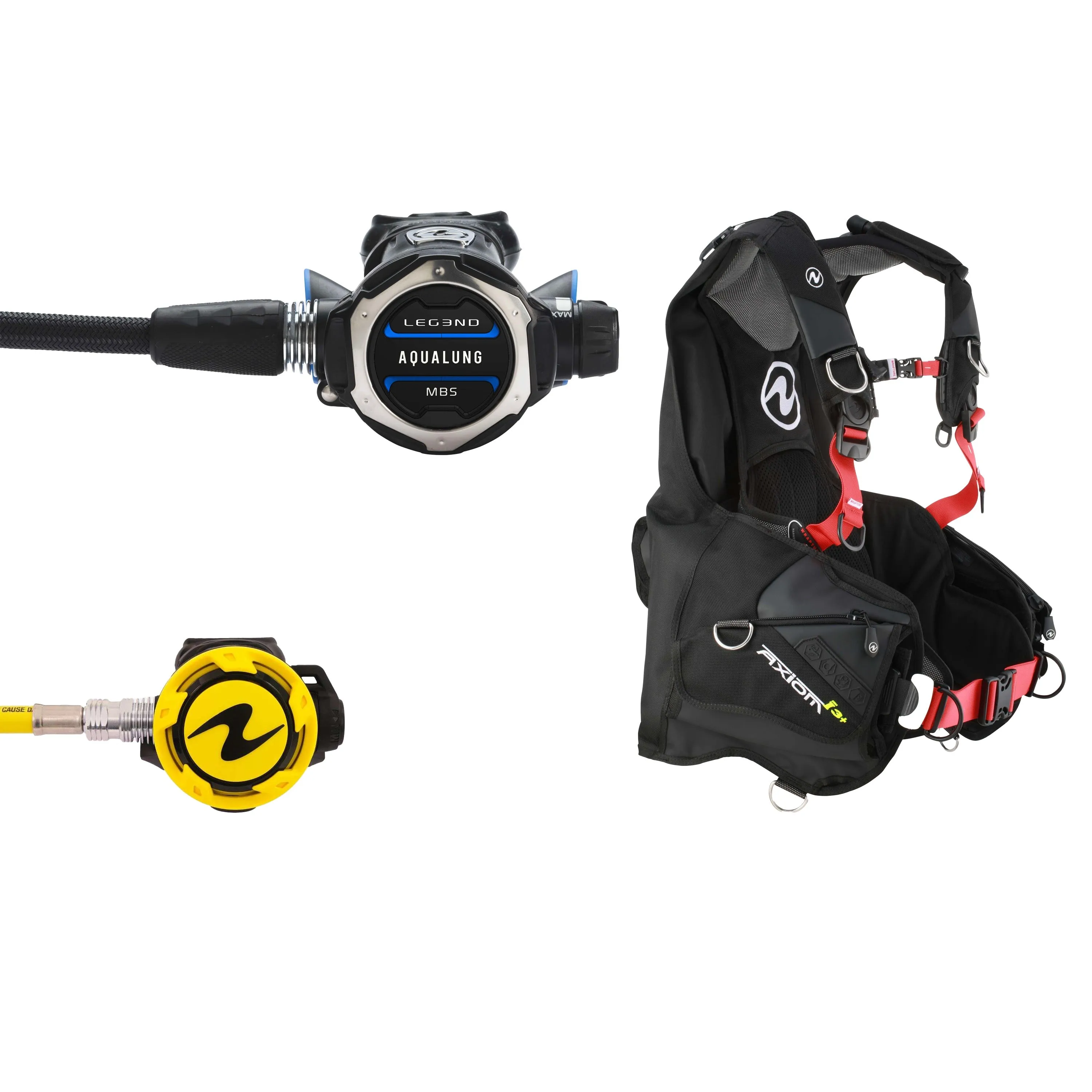 Aqualung BCD & Regulator w/ Free Octo or Airsource Package