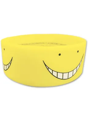 Assassination Classroom - Yellow Koro Sensei PVC Wristband