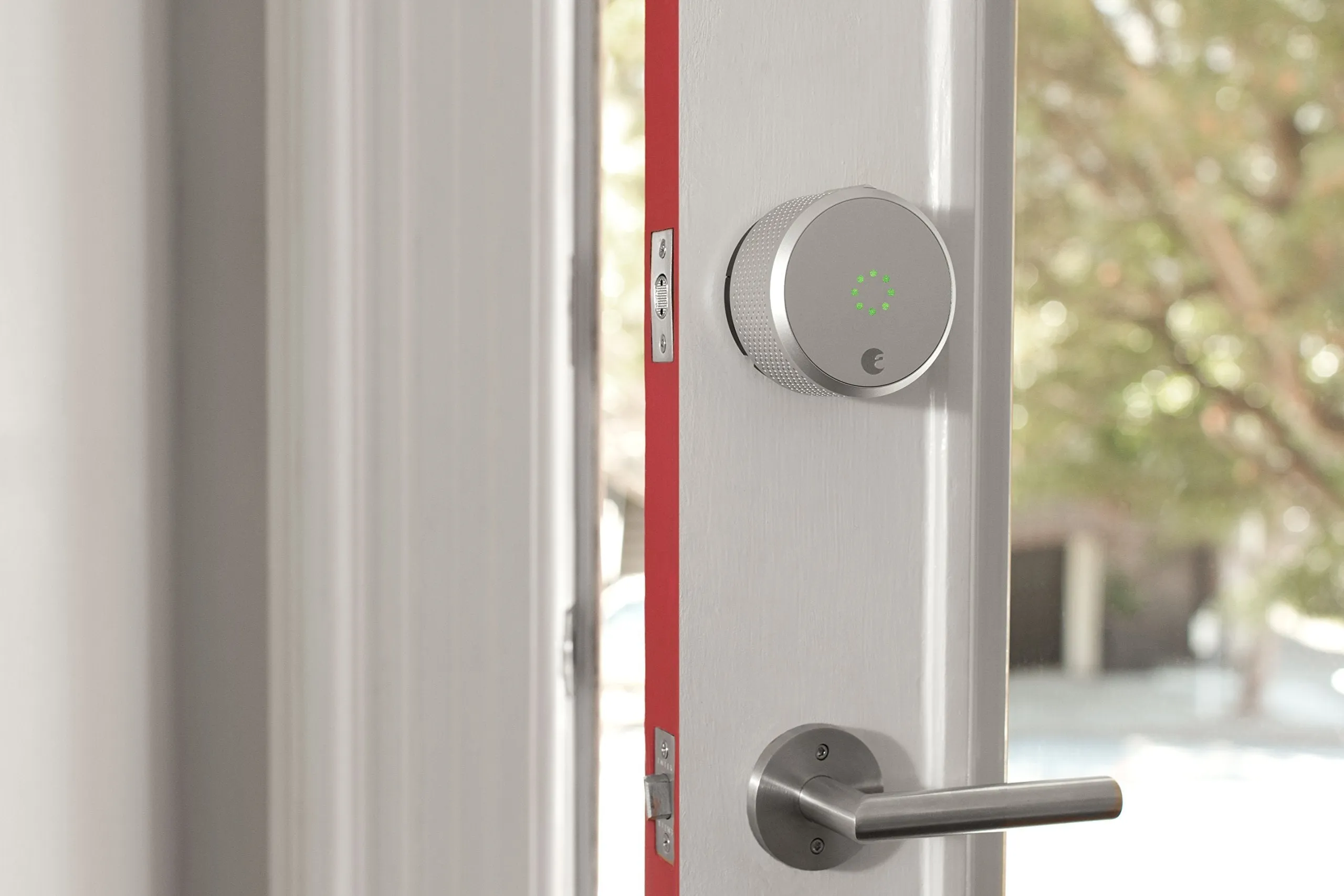 August Smart Lock, 2nd Generation, HomeKit enabled (Silver)