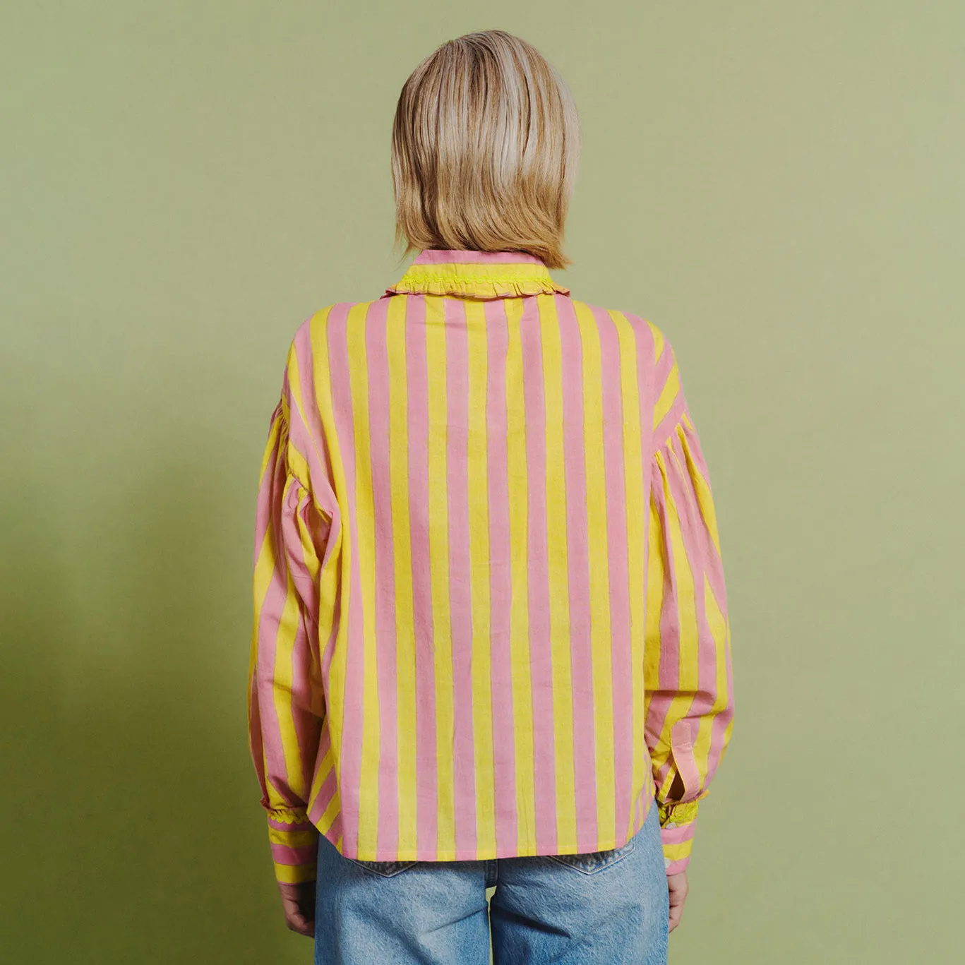 Autre Aura Striped Maia Blouse