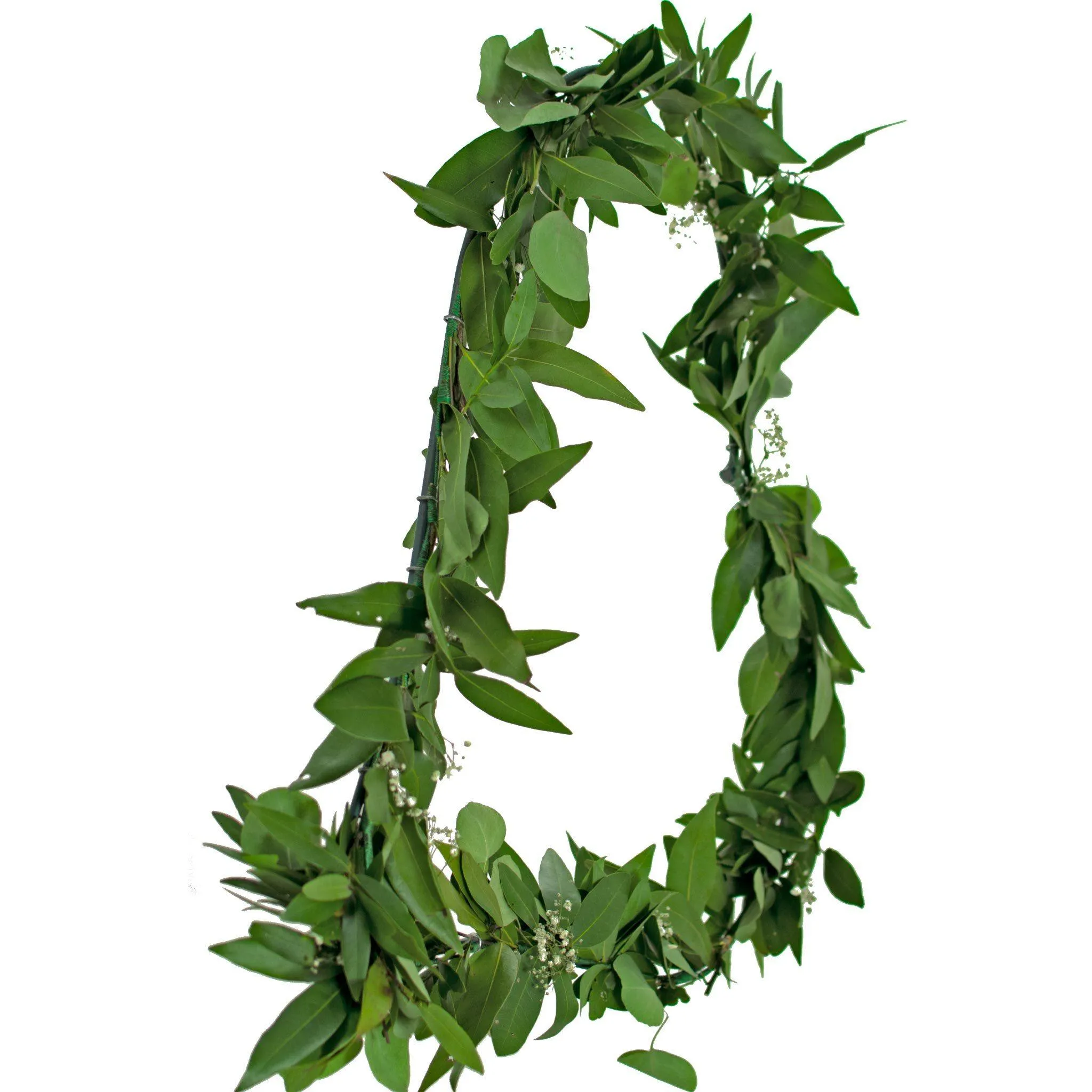 Bay Leaf Hanging Heart Wreath