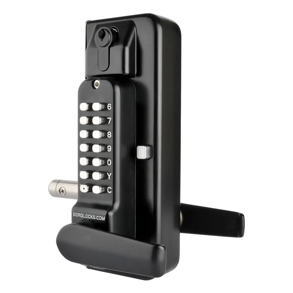 Borg BL3435 KOECP 2 Side Code Lock To Suit 10-30mm With Trigger Release