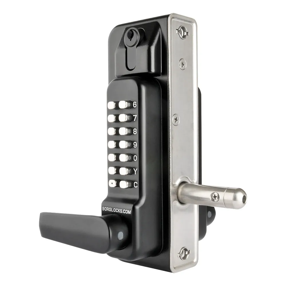 Borg BL3435 KOECP 2 Side Code Lock To Suit 10-30mm With Trigger Release