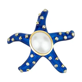 Brooch-south Sea Pearl And Diamond (enamel) (1852J)