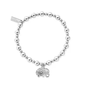 ChloBo Mini Small Ball Elephant Bracelet