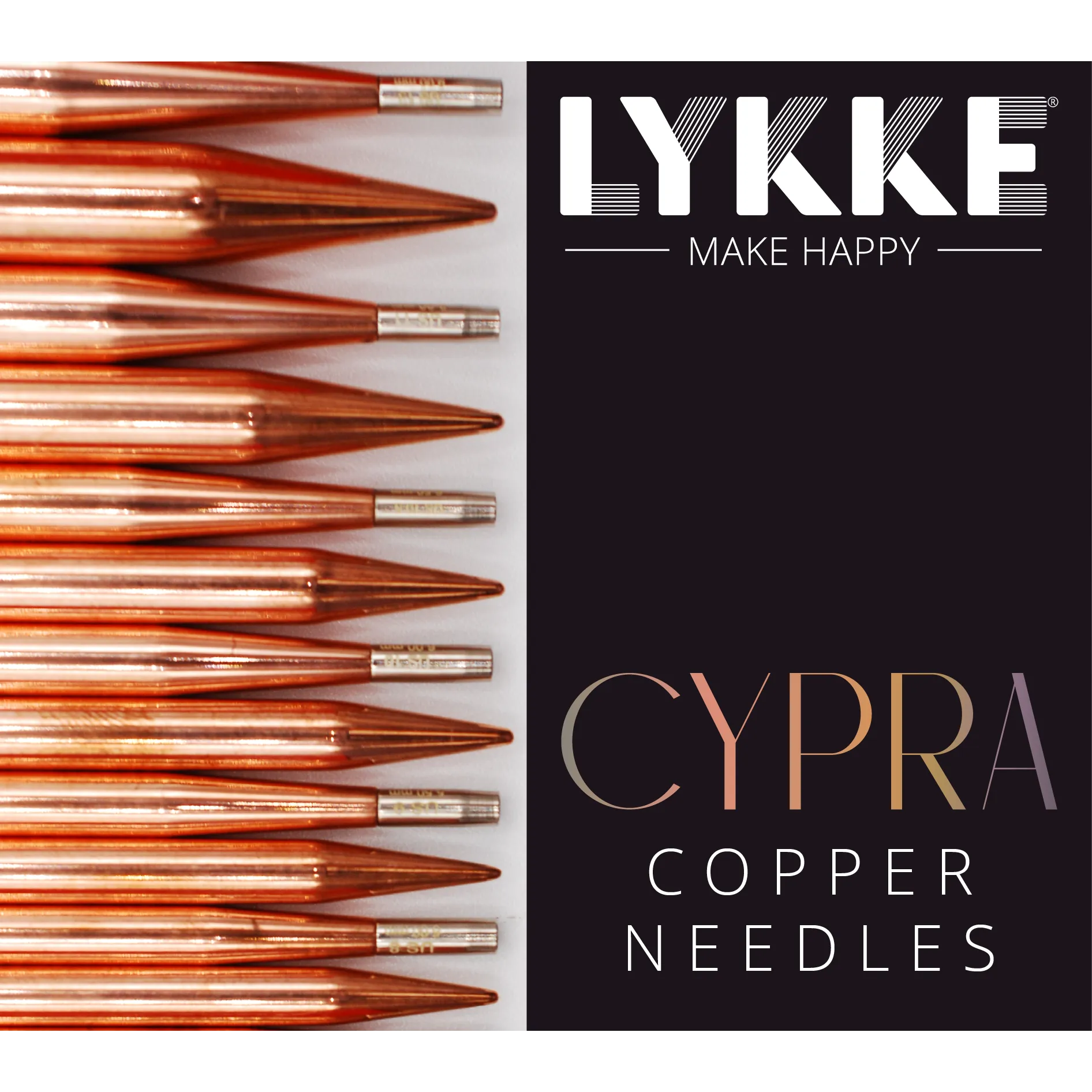 Cypra Interchangeable Needles by LYKKE 3.5 in