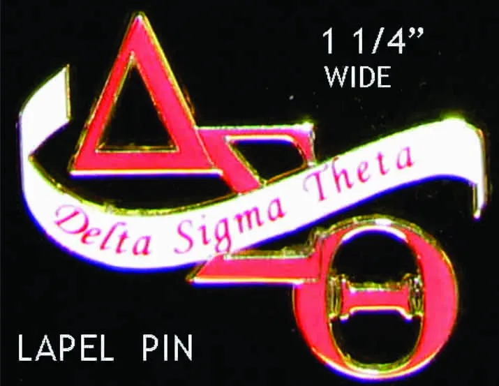 Delta Banner Lapel Pin