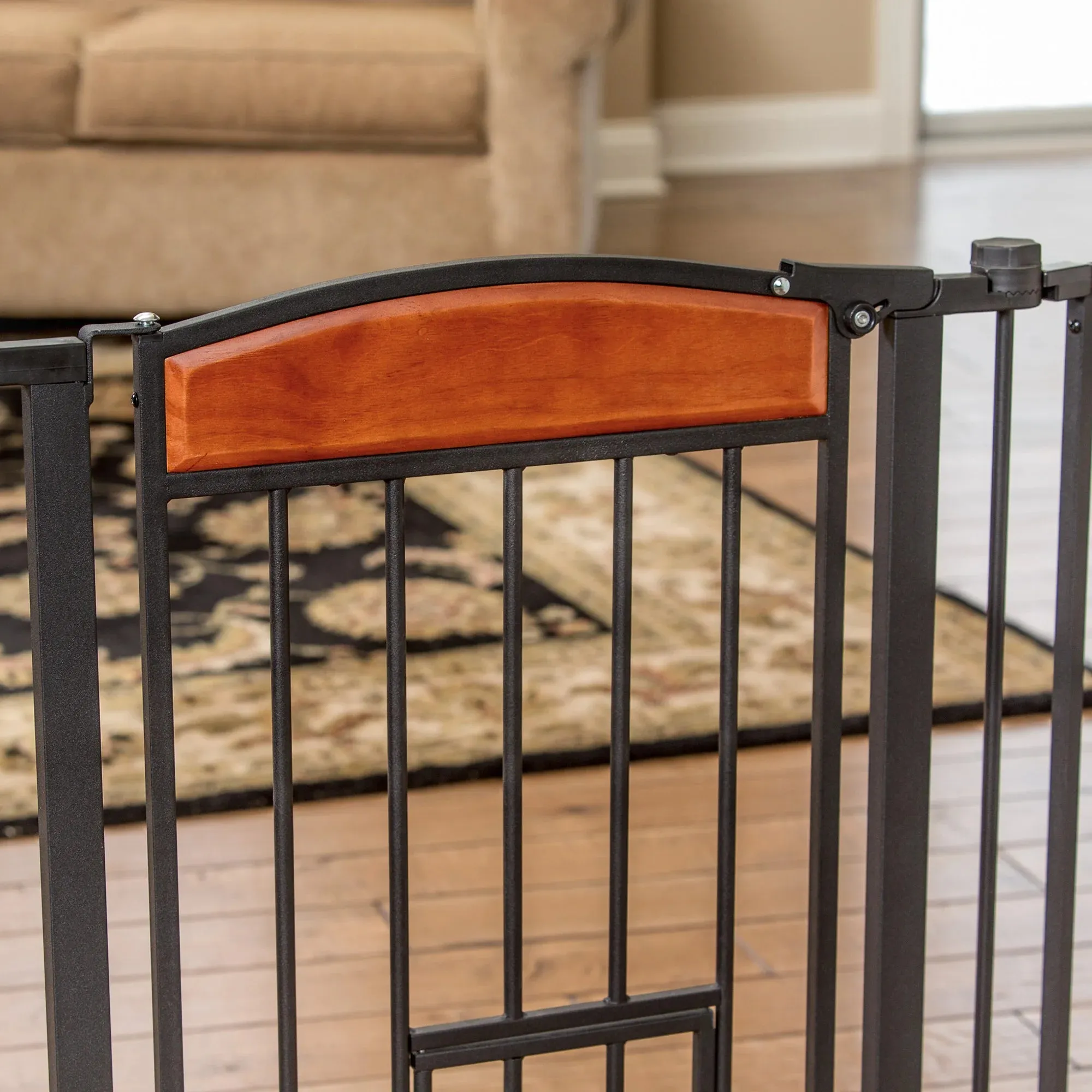 Design Paw Flexi Walk-Thru Pet Gate