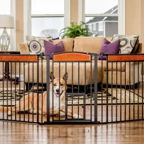 Design Paw Flexi Walk-Thru Pet Gate