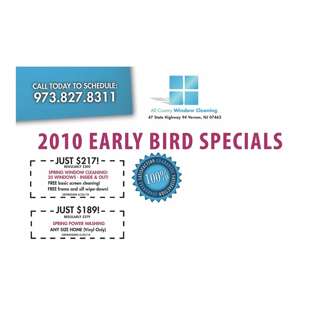 Early Bird Specials Design Suite