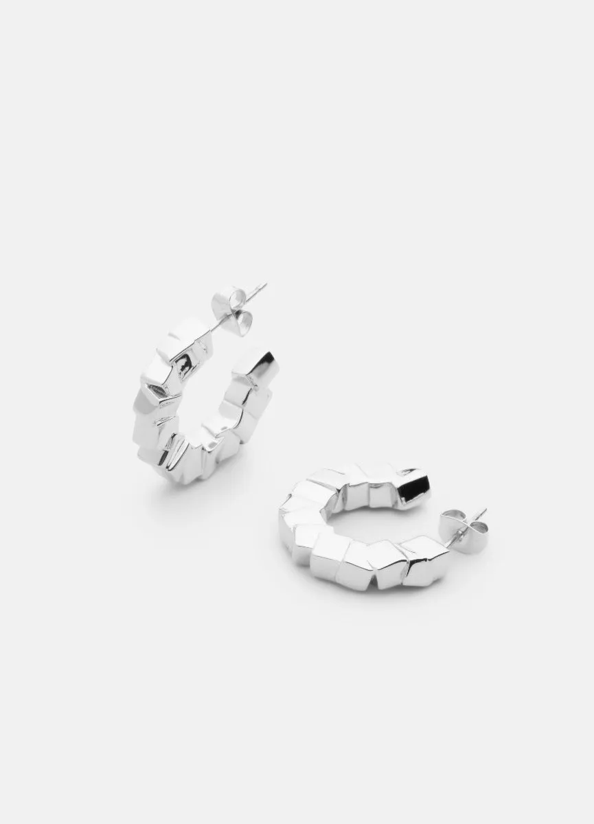 Earrings | Morph Petite | Silver Plated