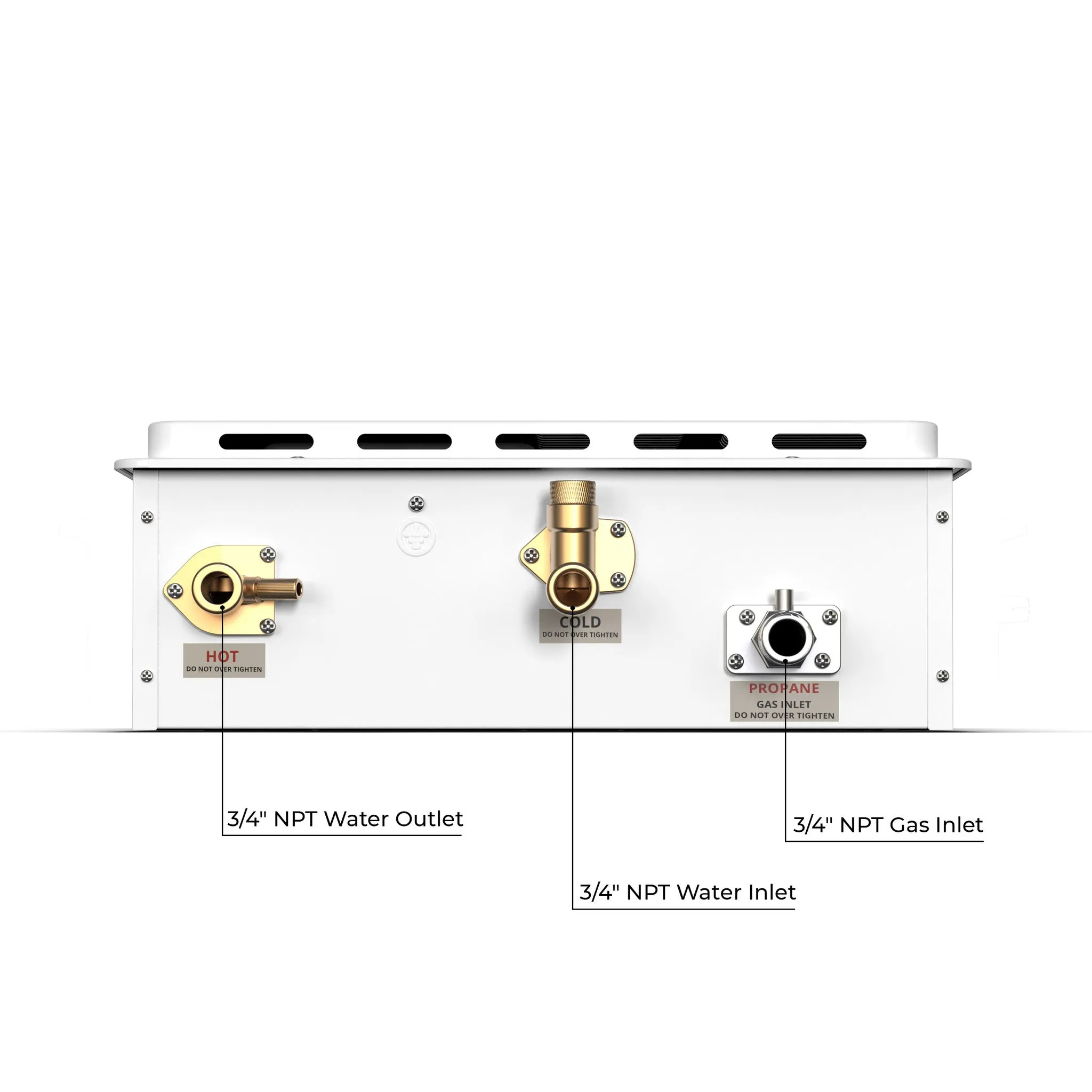 Eccotemp 7.0 GPM Outdoor Liquid Propane Tankless Water Heater- Builder Series