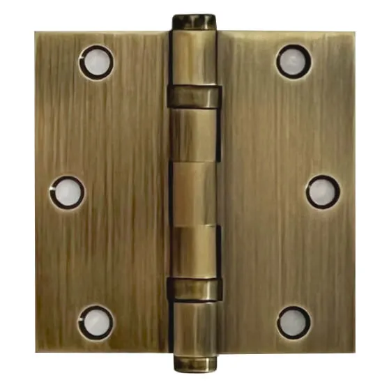 Emtek #964317 Solid Brass Hinges, 3-pk