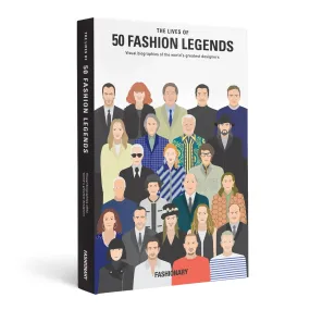 Fashionary: The Lives Of 50 Fashion Legends: Visual Biography Of The World's Greatest Designers