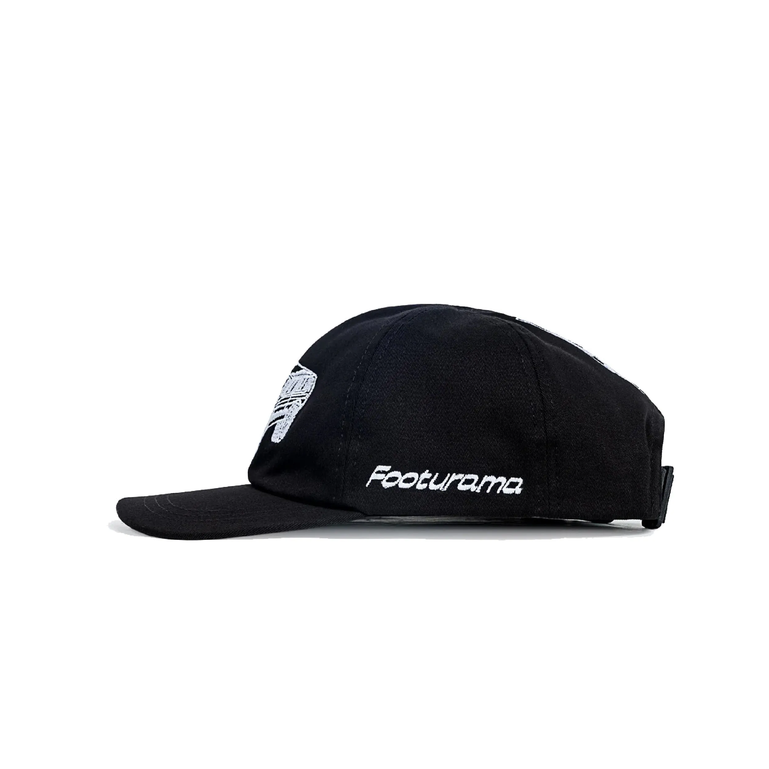 Footurama - 4×4 6 Panel Hat Black