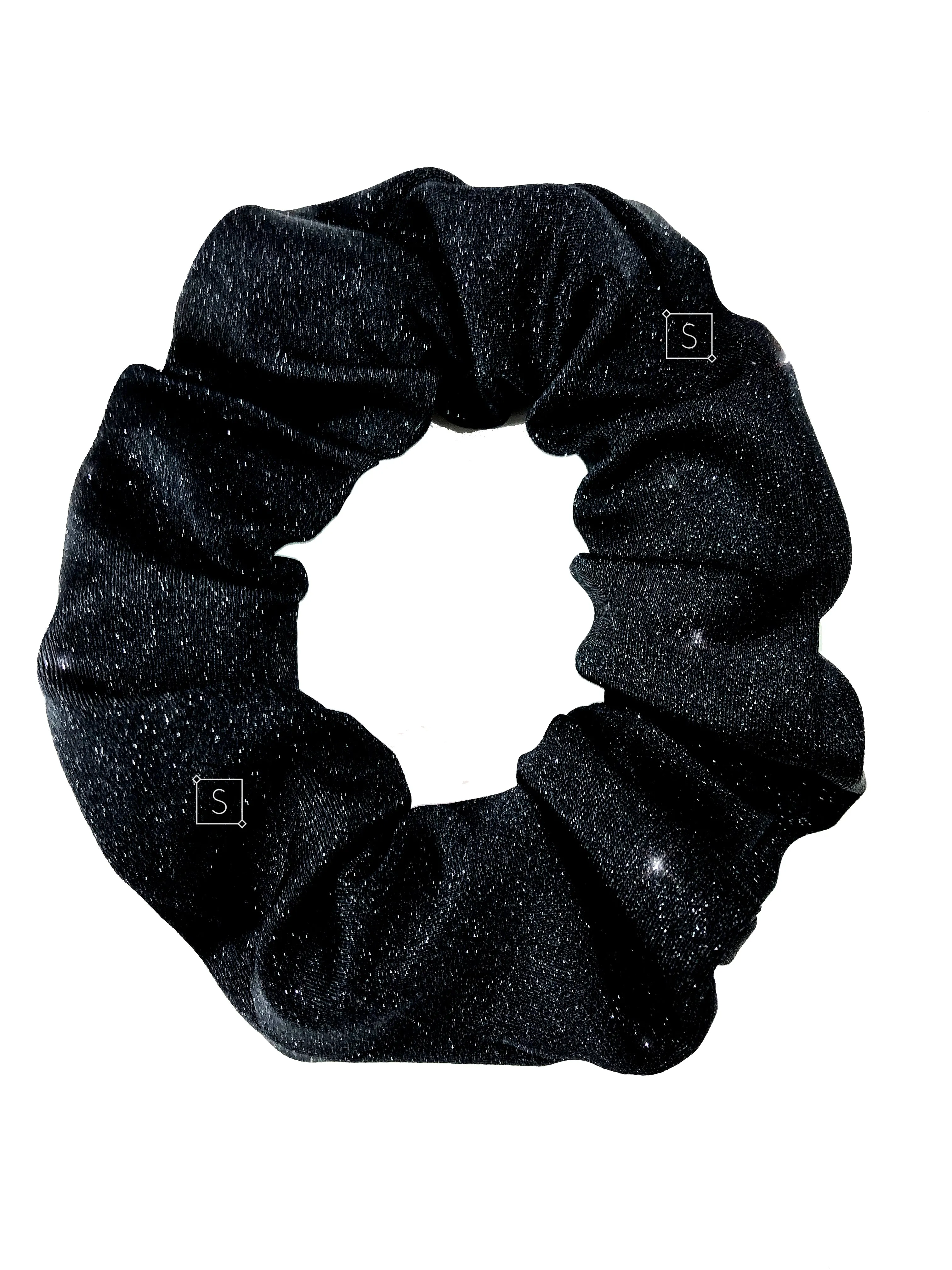 Glittered Obis Scrunchie