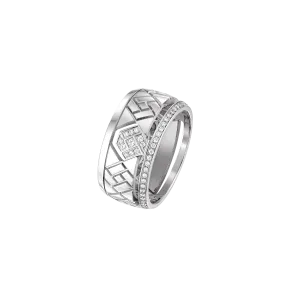 Grafik - White Gold and Diamond Ring Small Model