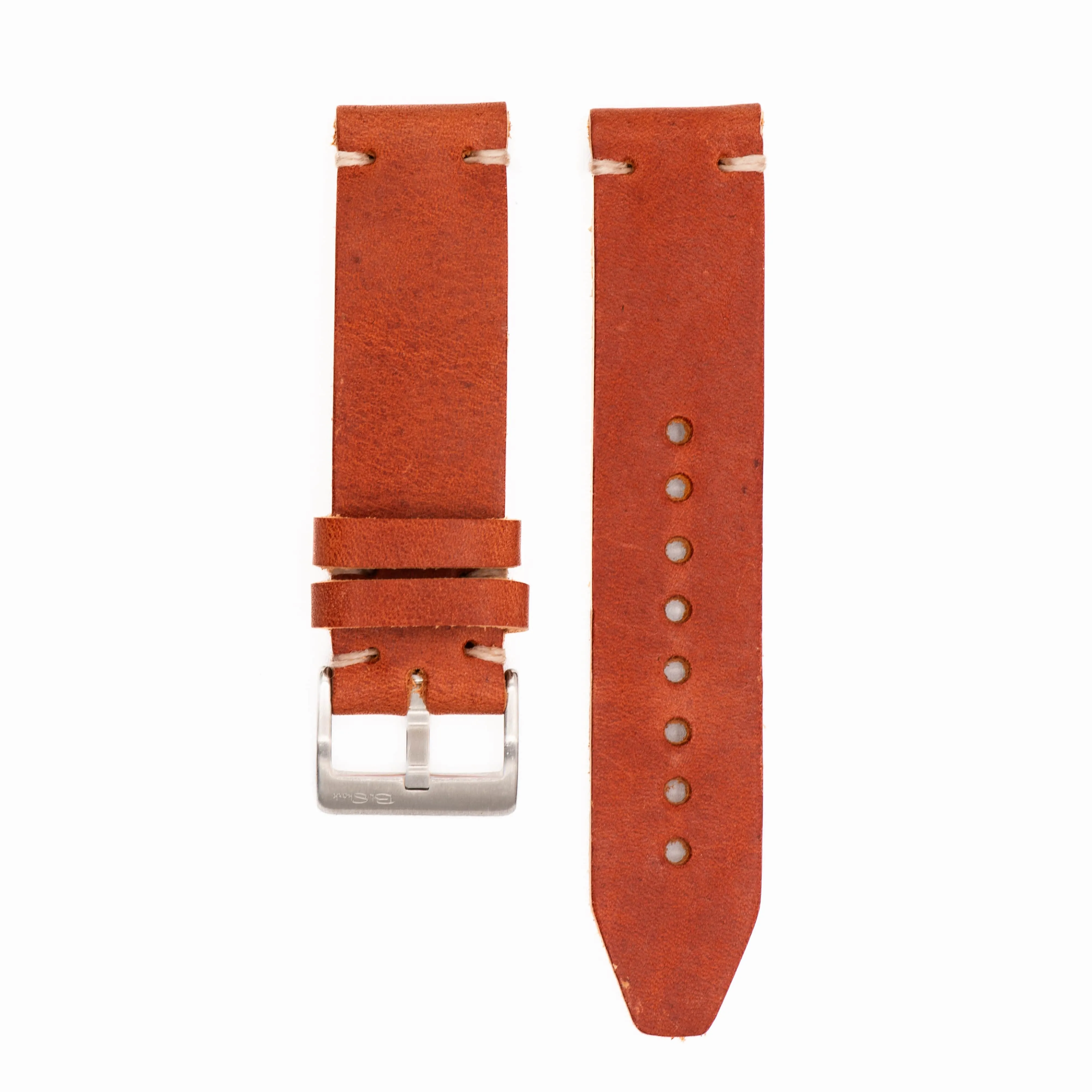 Horween Leather Watch Strap – Handmade in USA – Tan