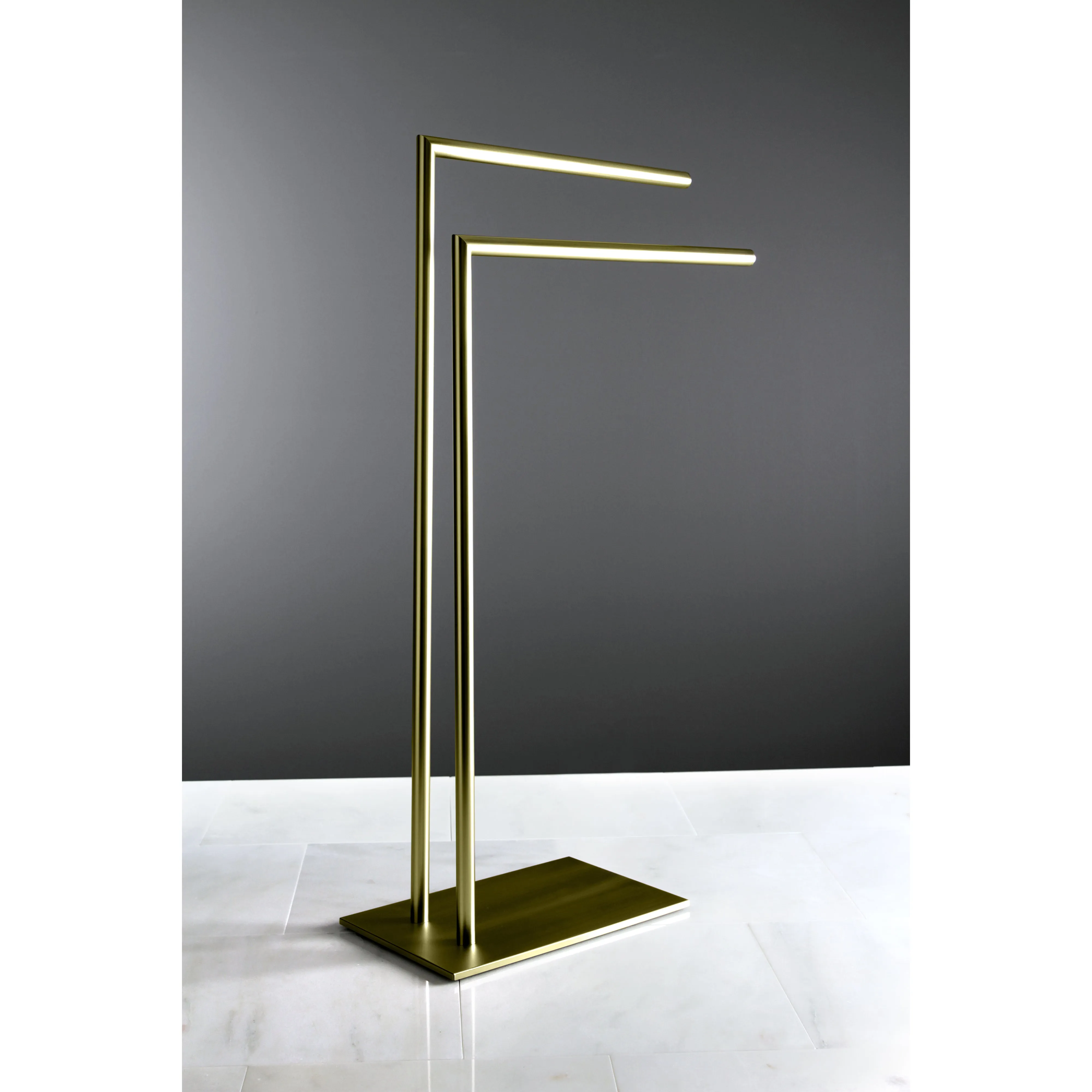 Kingston Brass Edenscape Pedestal Dual Towel Rack