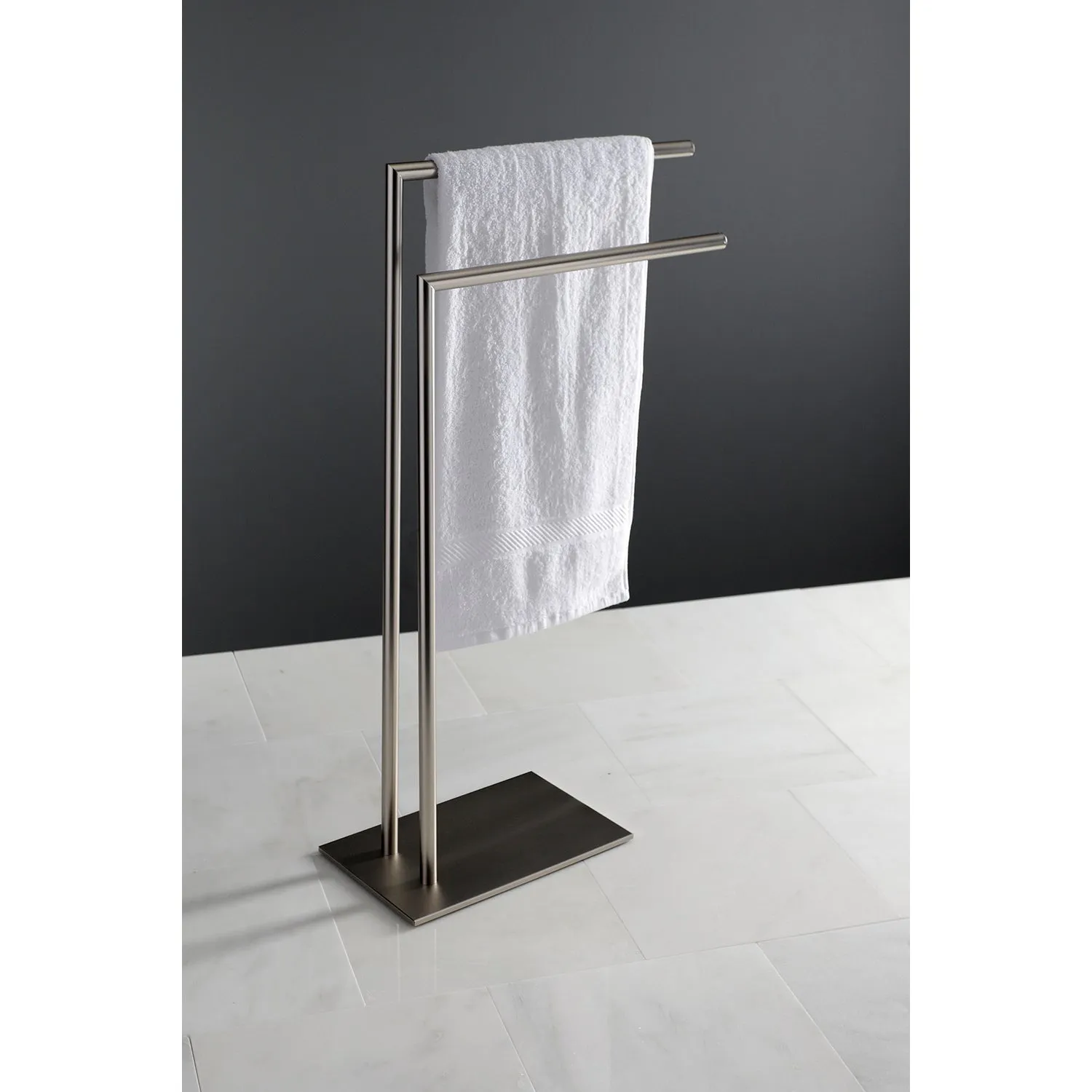 Kingston Brass Edenscape Pedestal Dual Towel Rack