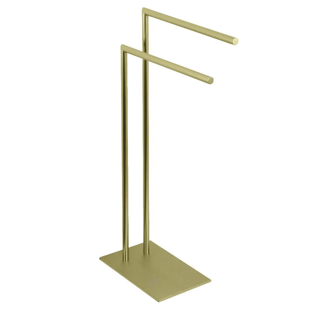 Kingston Brass Edenscape Pedestal Dual Towel Rack