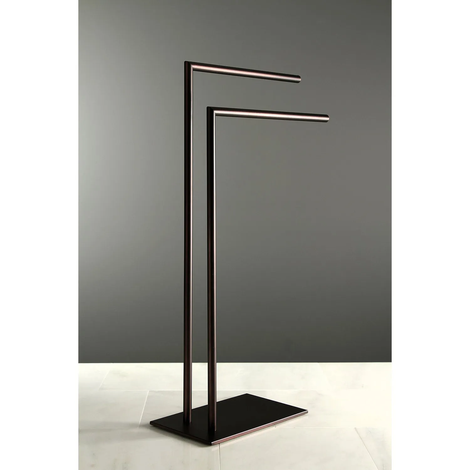 Kingston Brass Edenscape Pedestal Dual Towel Rack