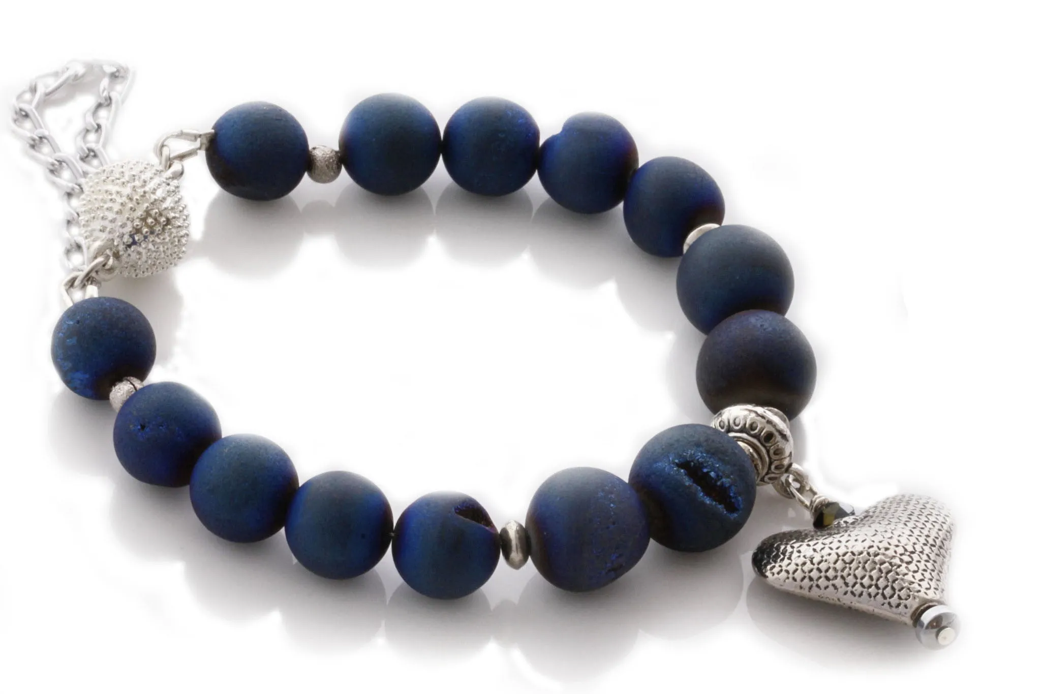 KTC-239 "Midnight Bliss" Gemstone Agate Bracelet