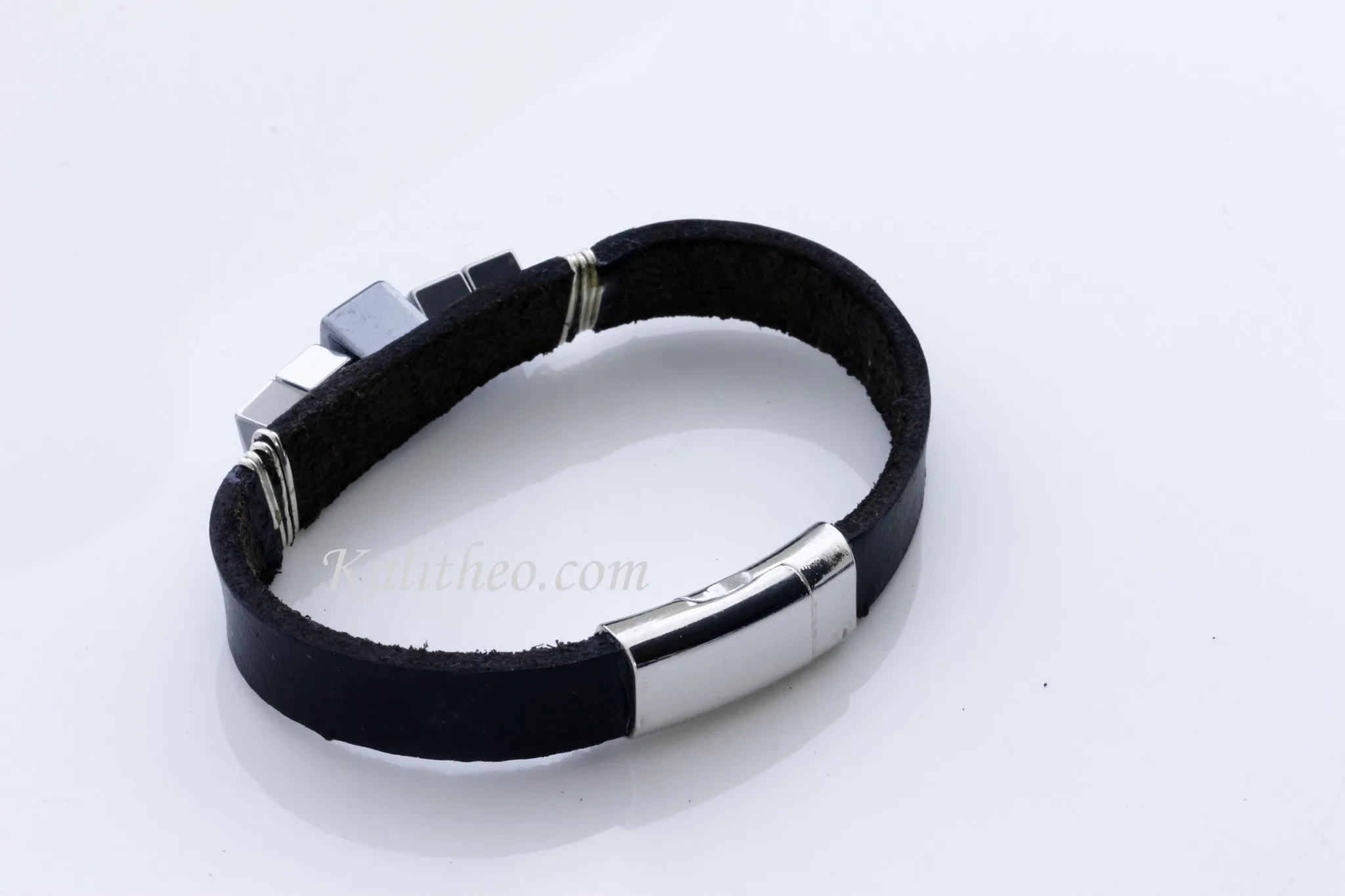 KTC-287 Unisex Bracelet Leather Medium 35%Off