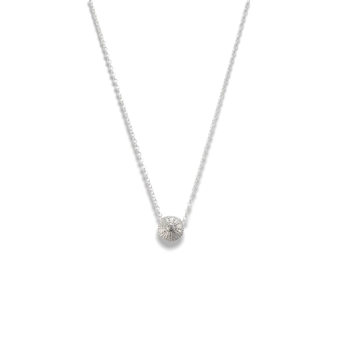 Little urchin - chain necklace - silver 925