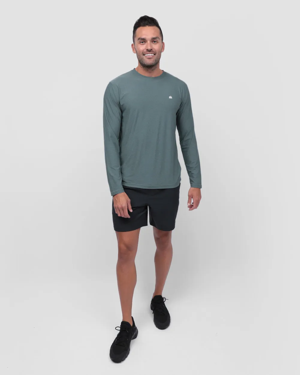 Long Sleeve Active Tee - Branded