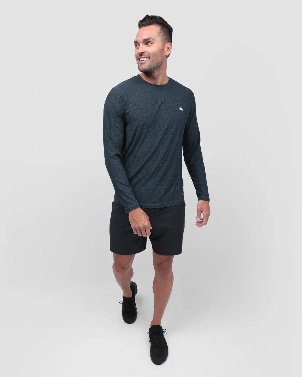 Long Sleeve Active Tee - Branded