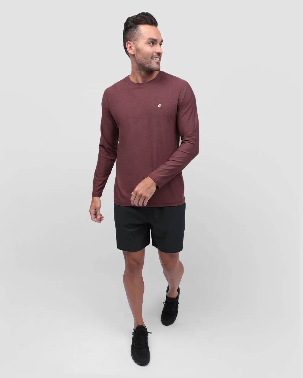 Long Sleeve Active Tee - Branded