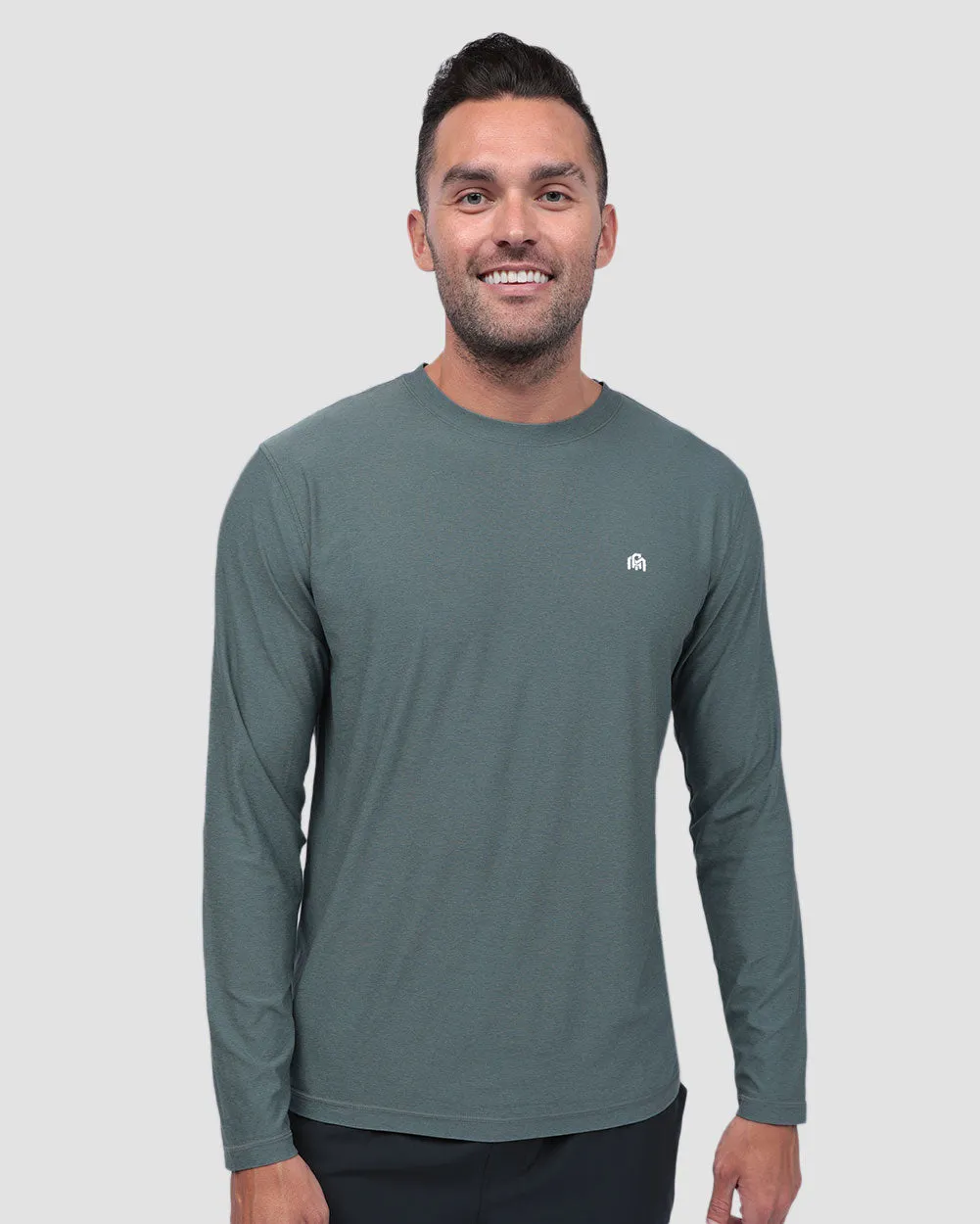 Long Sleeve Active Tee - Branded