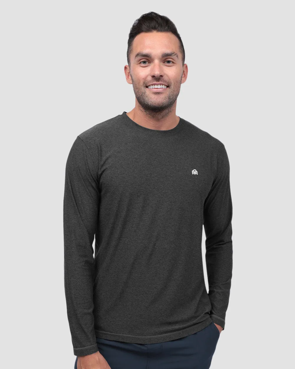 Long Sleeve Active Tee - Branded