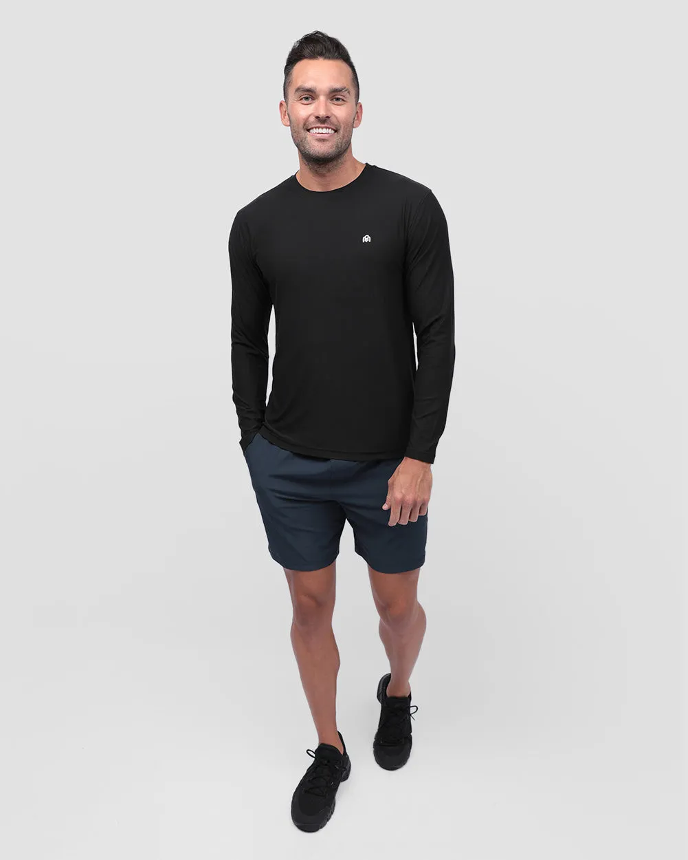 Long Sleeve Active Tee - Branded