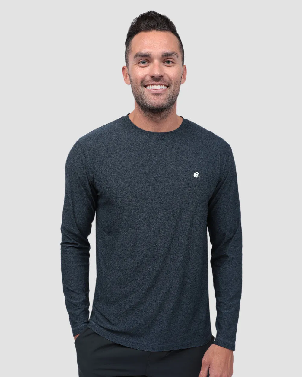 Long Sleeve Active Tee - Branded