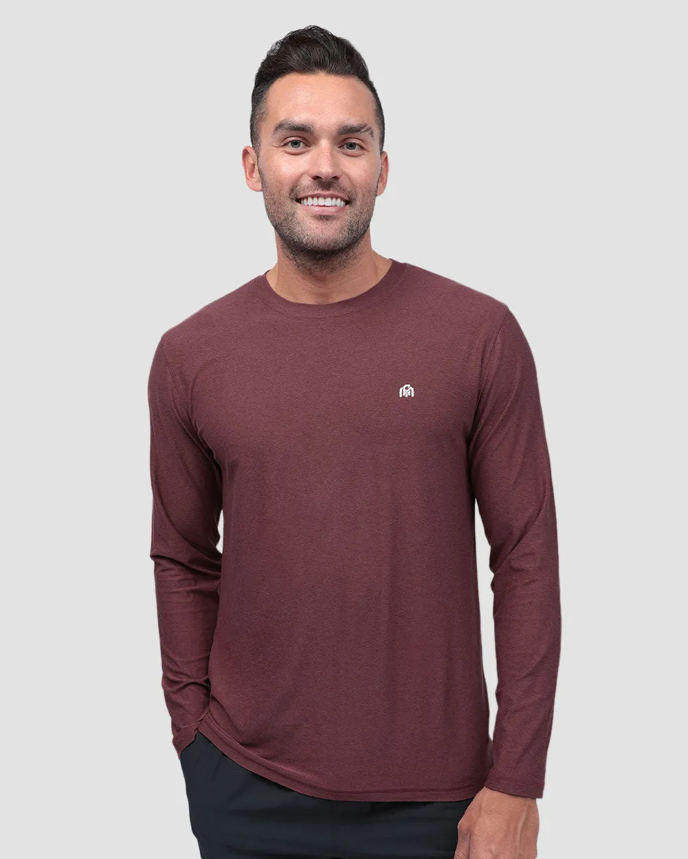 Long Sleeve Active Tee - Branded