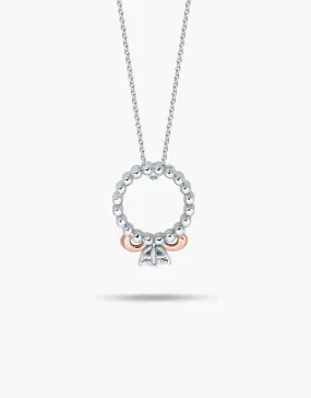 LVC Charmes Entwine Mini Ring Diamond Pendant