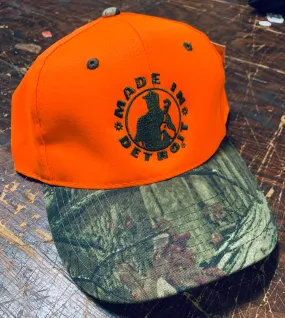 MID Orange Mossy Oak Hat