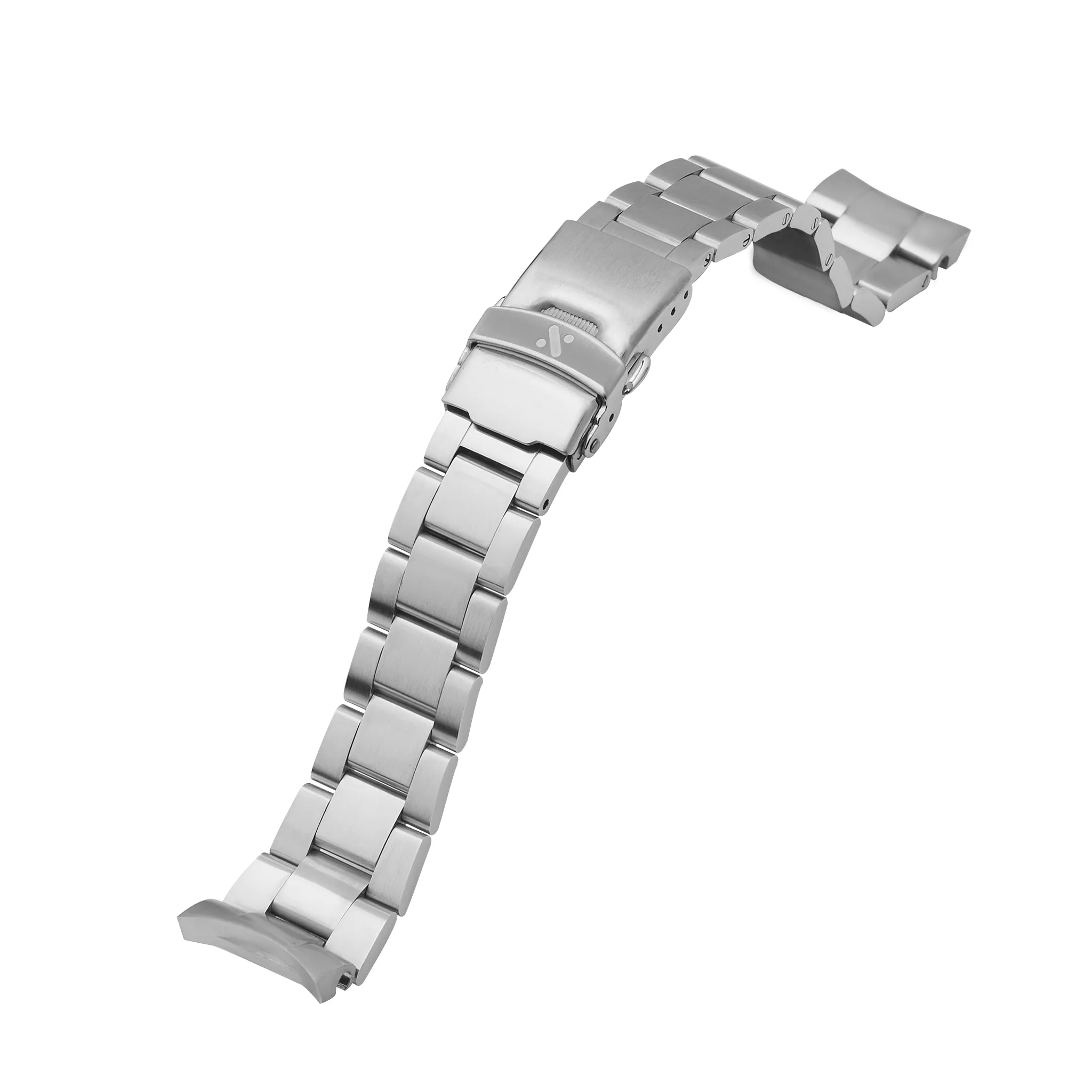 NMK946/951 Watch Bracelet: Oyster Brushed Steel