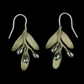 Olive Earrings - Wire Drop